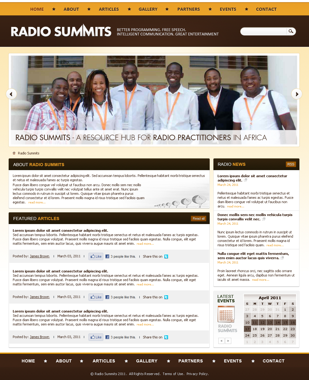 Web Design by James for Chilu Lemba | Design #246019