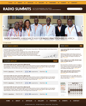 Web Design by James for Chilu Lemba | Design: #246019