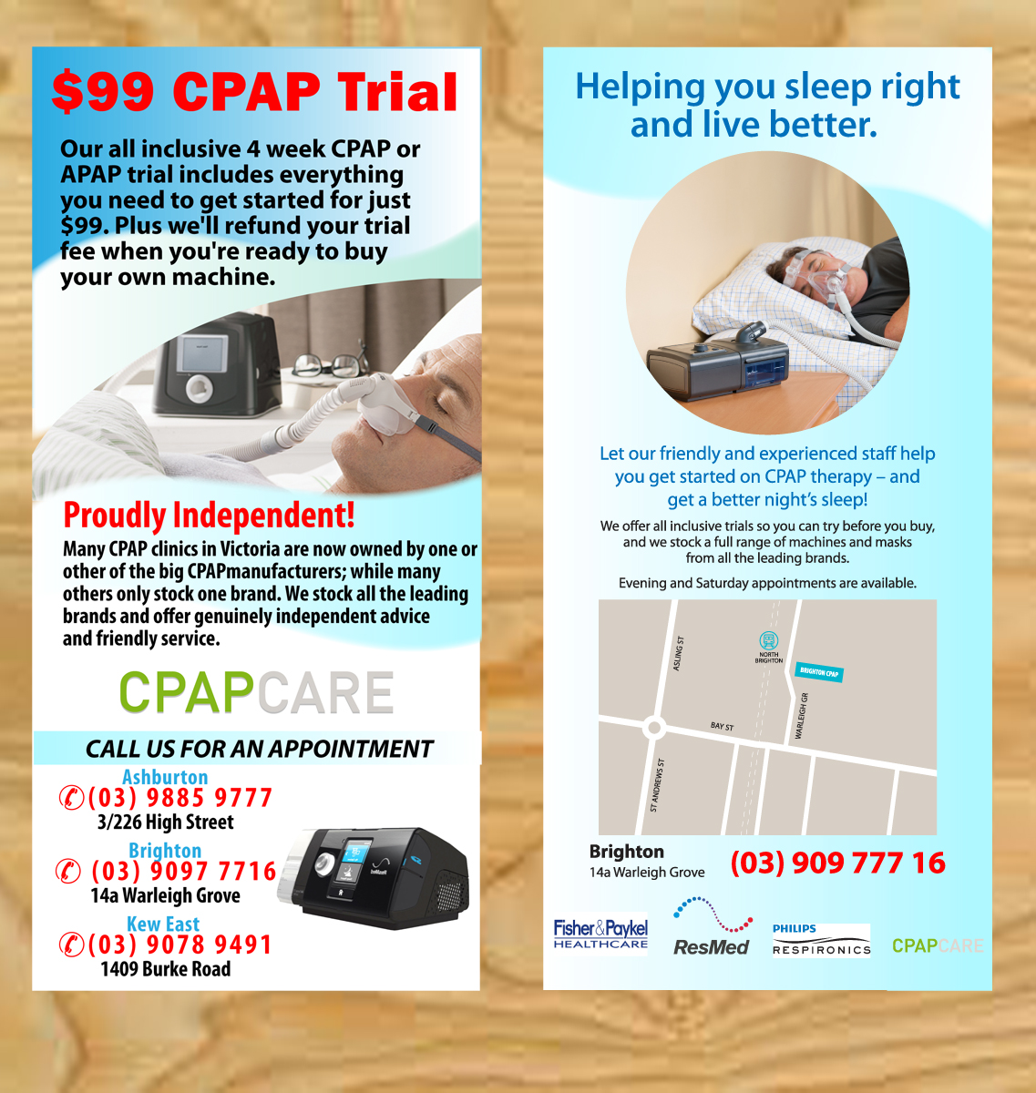 Flyer Design by Venus L. Penaflor for Ezi CPAP | Design #4949585