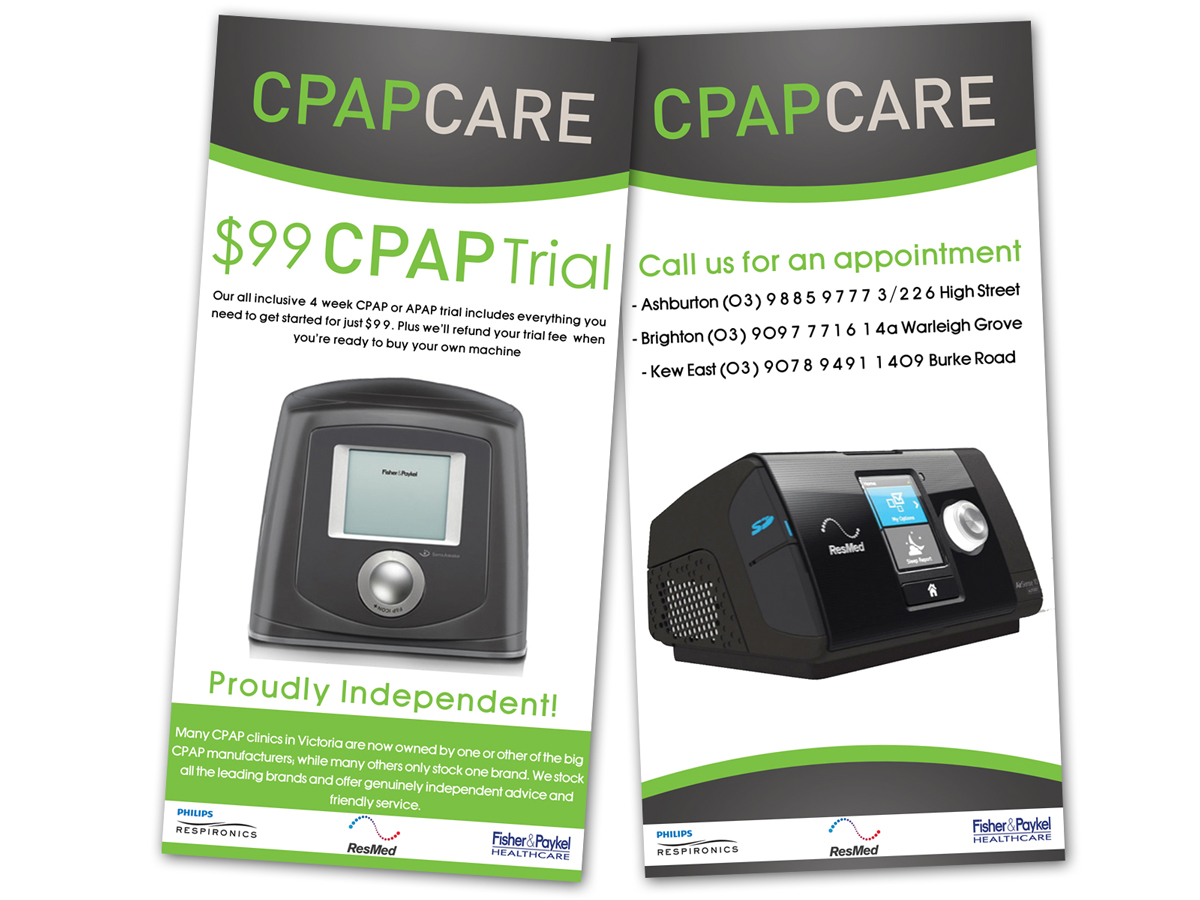 Flyer Design by Riz' for Ezi CPAP | Design #4938265