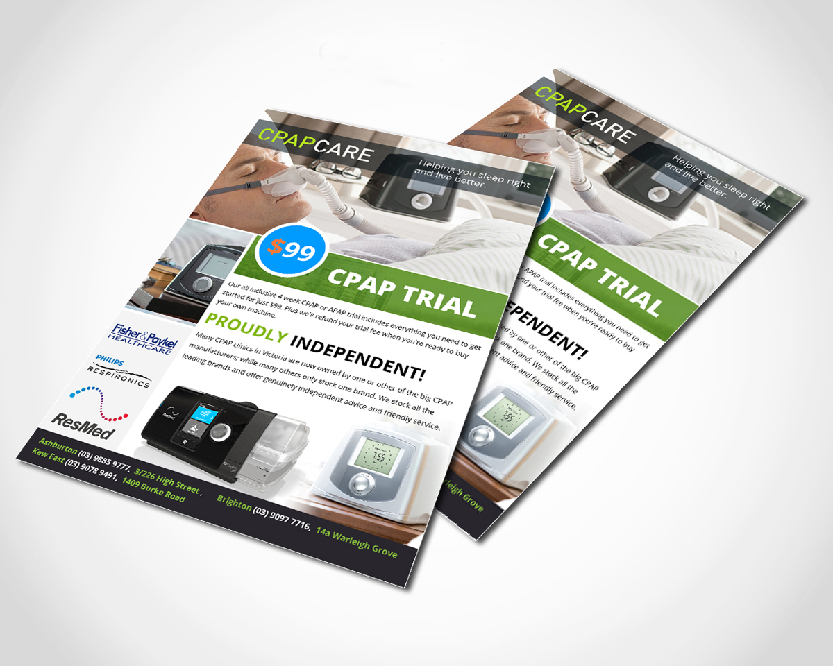 Flyer Design by anushka_snigdha for Ezi CPAP | Design #4942817