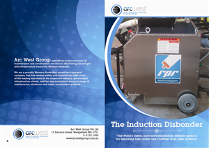 Industrial services company requires brochure for new product | Broschüren-Design von Think1st