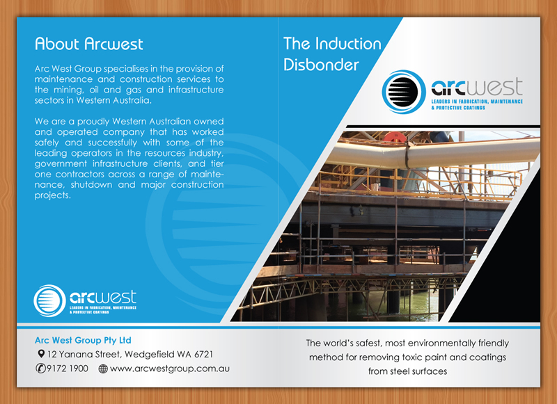 Broschüren-Design von Sbss für Arc West Group | Design #4973219