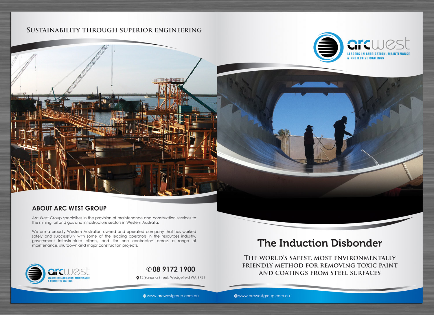 Brochure Design by Sbss for Arc West Group | Design #4974873