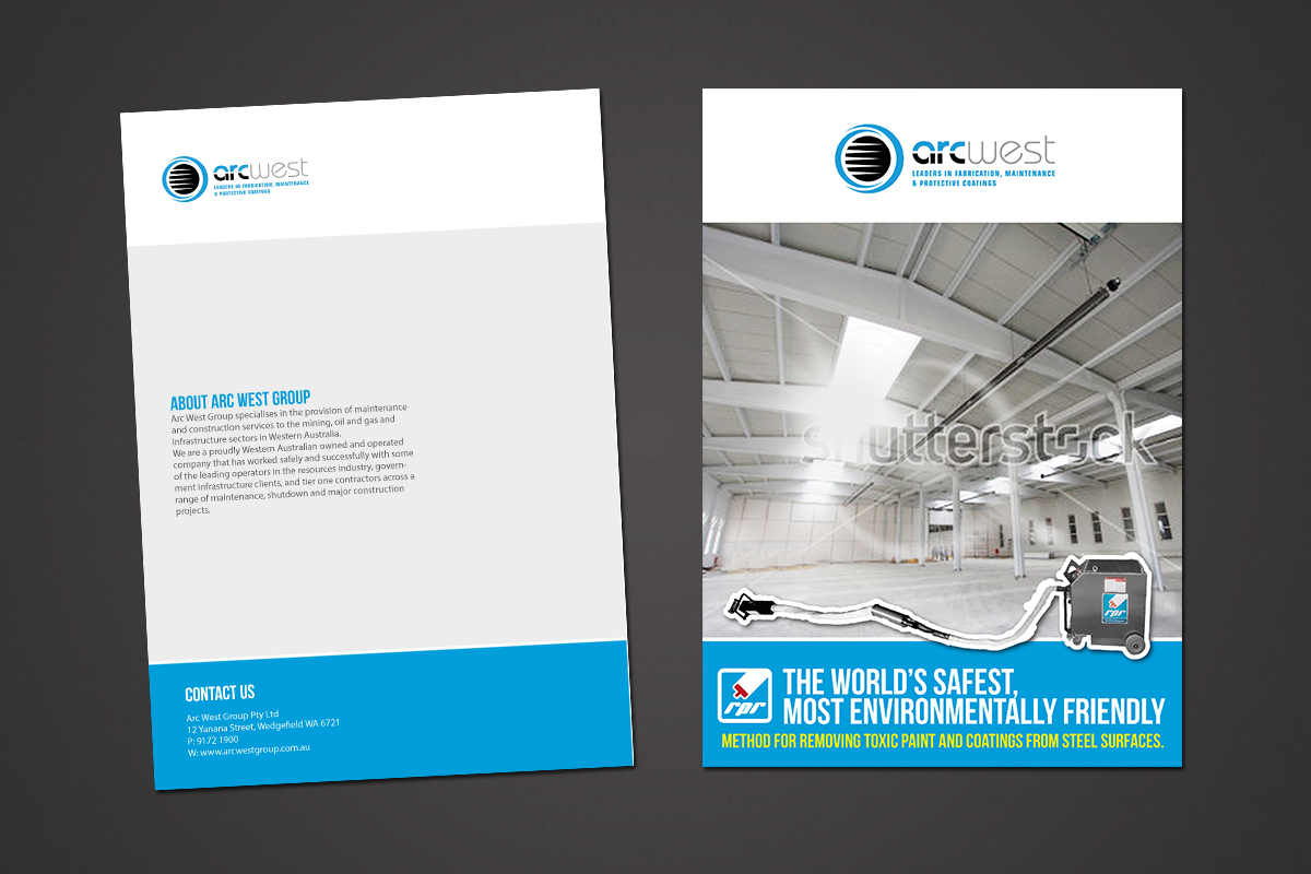 Broschüren-Design von Svetlin Angelov für Arc West Group | Design #4979330