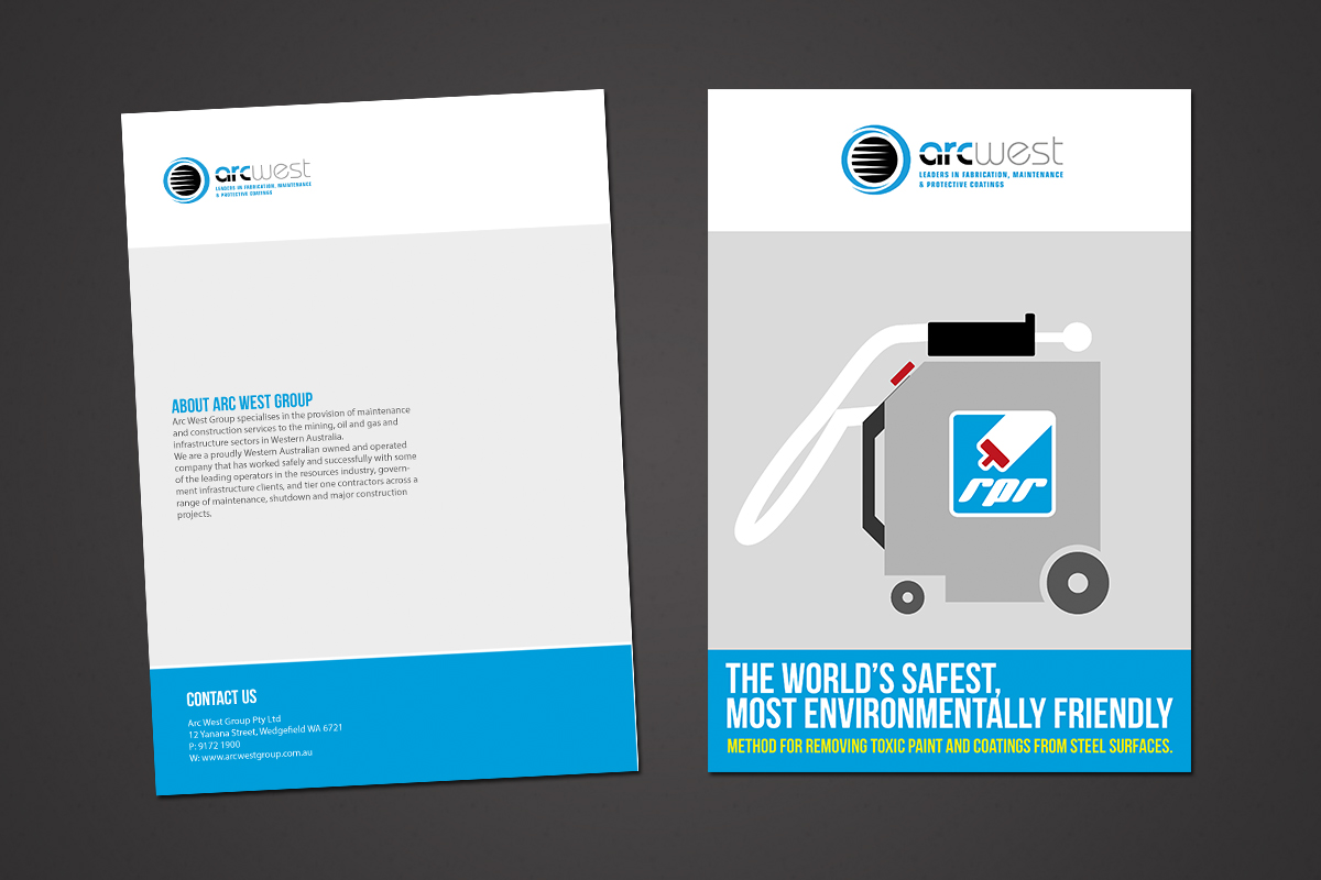 Brochure Design by Svetlin Angelov for Arc West Group | Design #5003197