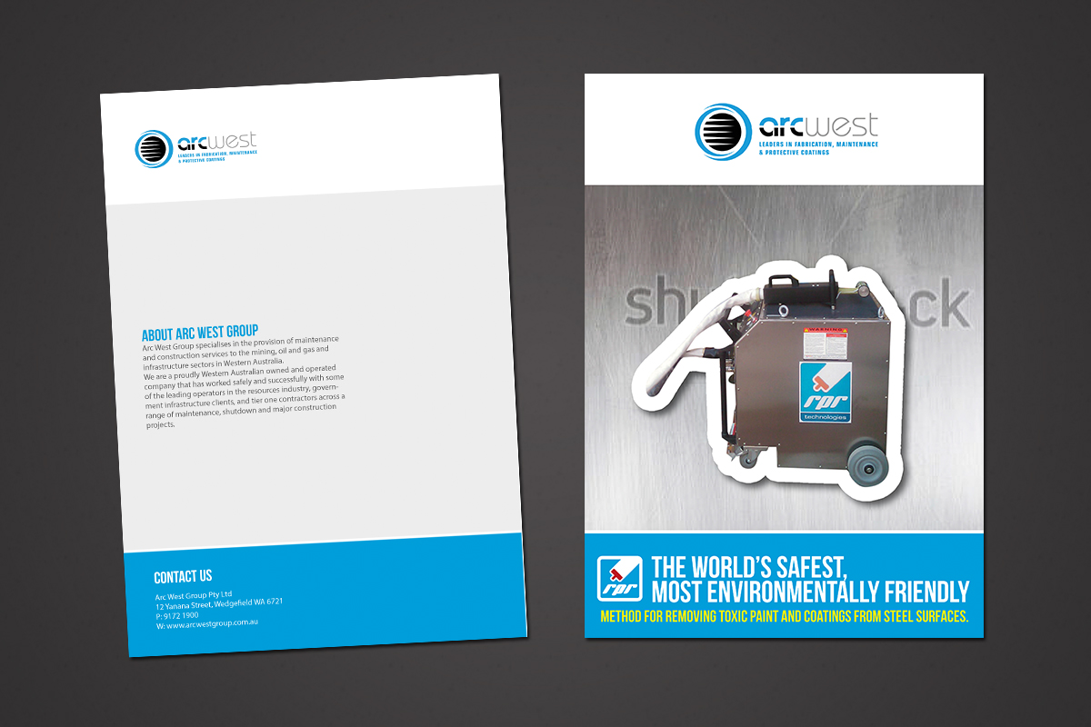 Brochure Design by Svetlin Angelov for Arc West Group | Design #5003206