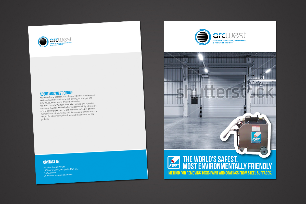 Brochure Design by Svetlin Angelov for Arc West Group | Design #5003210