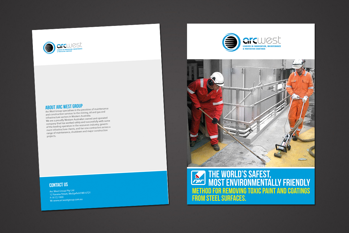 Broschüren-Design von Svetlin Angelov für Arc West Group | Design #5013016