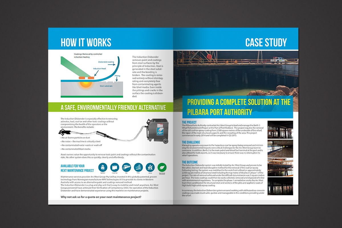 Broschüren-Design von Svetlin Angelov für Arc West Group | Design #5049216