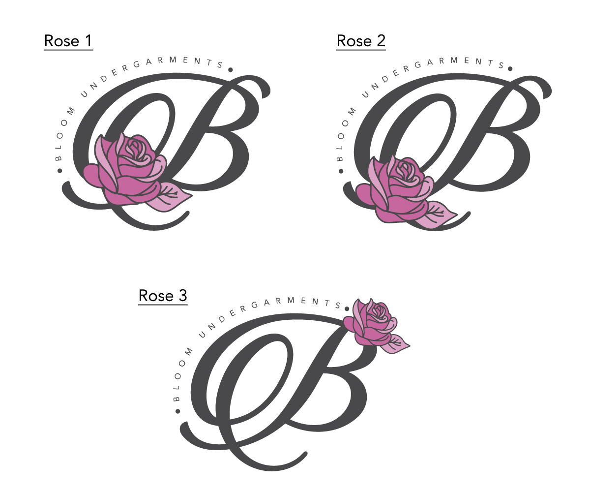 Logo Design by R M for Bloom Undergarments | Design #4968111