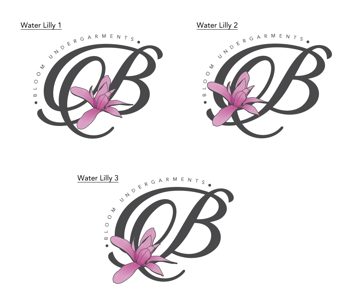 Logo Design by R M for Bloom Undergarments | Design #4968115