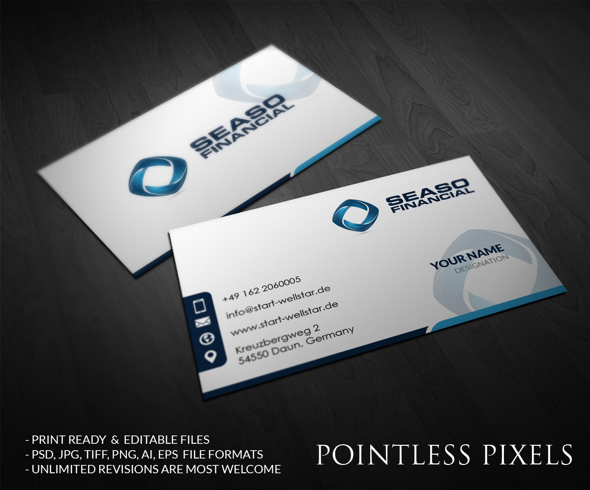 Design de Carte de Visite par Pointless Pixels India pour ce projet | Design #4956517
