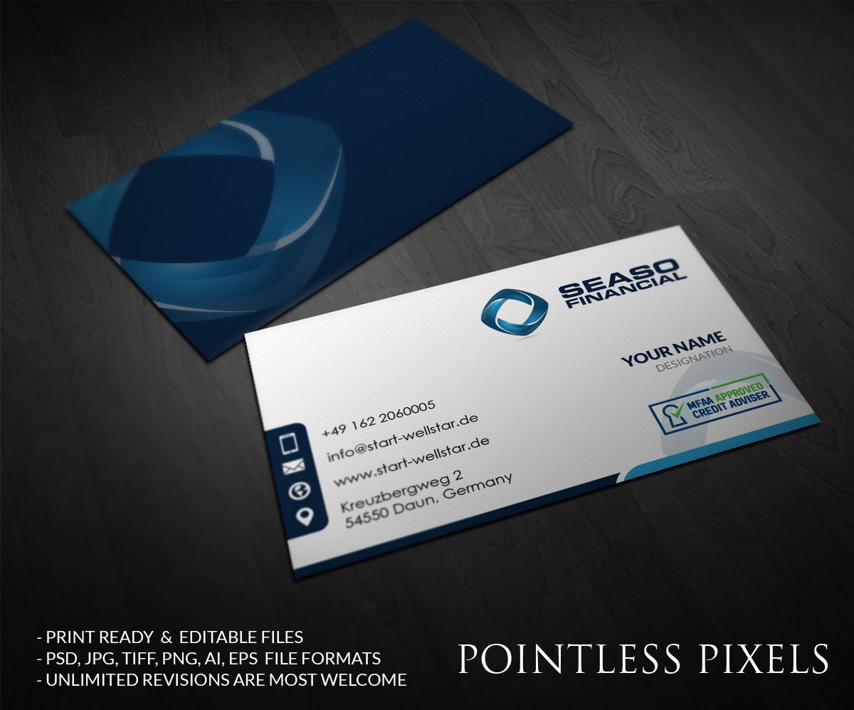 Design de Carte de Visite par Pointless Pixels India pour ce projet | Design #4958733