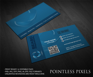 Business Card Design by Pointless Pixels India for this project | Design: #4963232