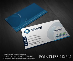 Business Card Design by Pointless Pixels India for this project | Design: #4966716