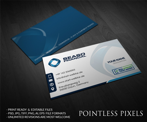 Design de Carte de Visite par Pointless Pixels India pour ce projet | Design #4974153