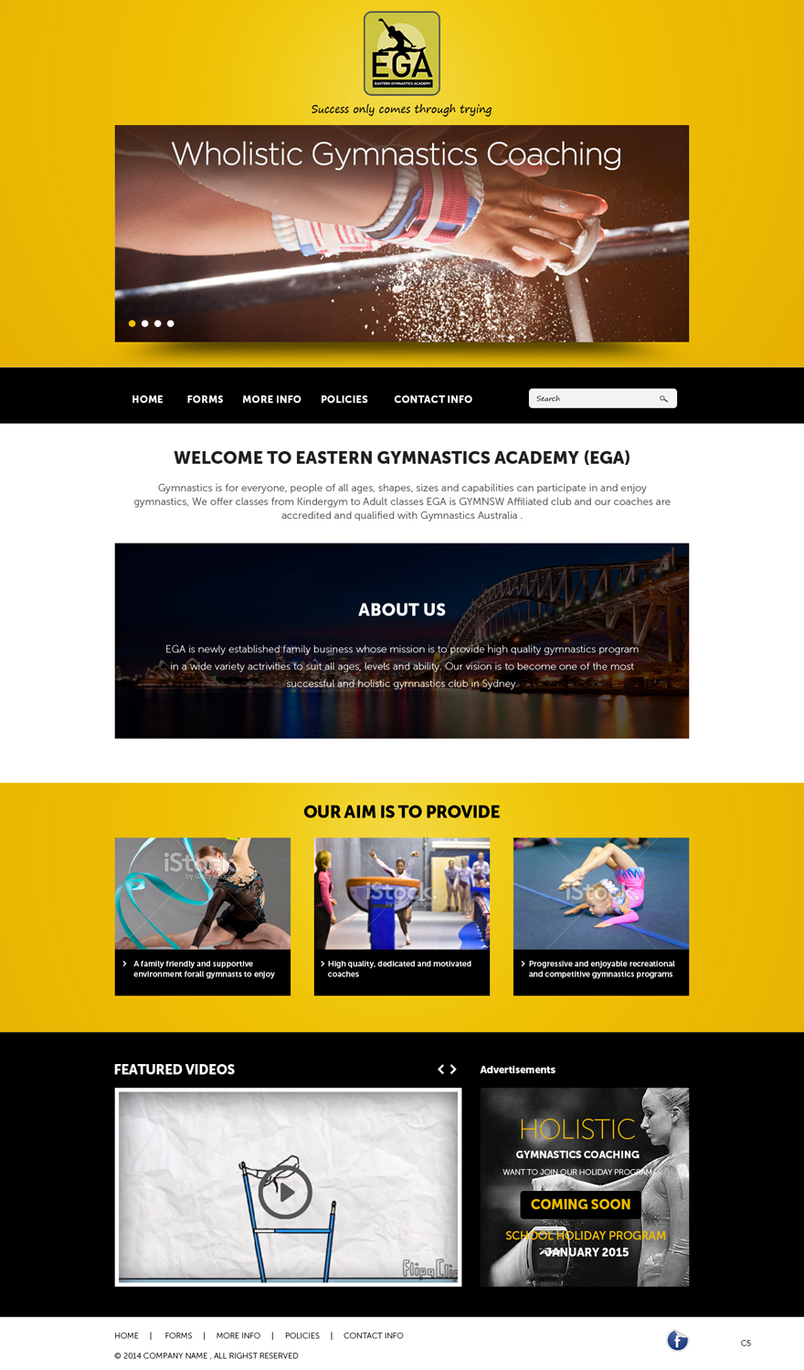 Web Design by pb for this project | Design #4986566