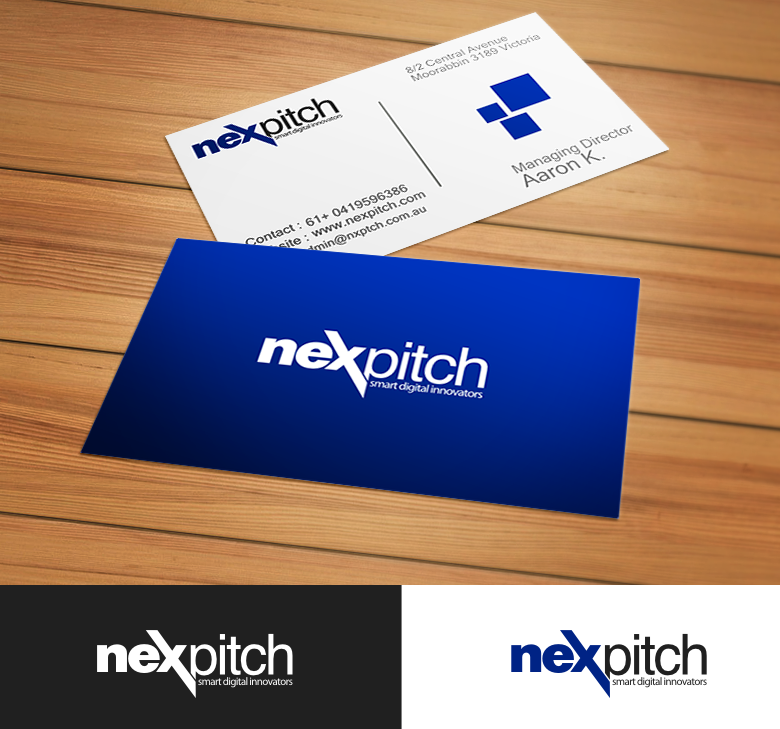 Logo Design by Petruk Puppet for Nexpitch | Design #4938899