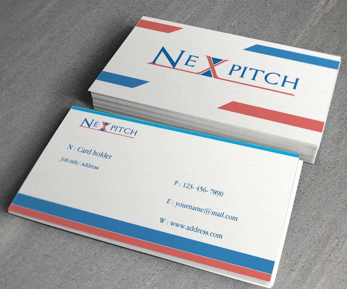 Business Card Design by toron00 for Nexpitch | Design #4976000
