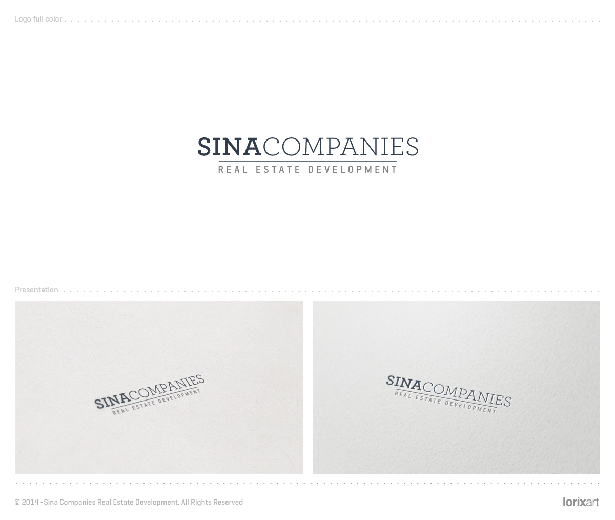 Logo Design by lorixart for Sina Companies LLC | Design #4968383