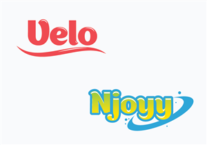 (1) velo  (2) njoyy | Logo Design by jaime.sp