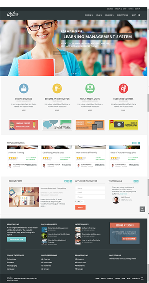 Wordpress Design by George Bruma