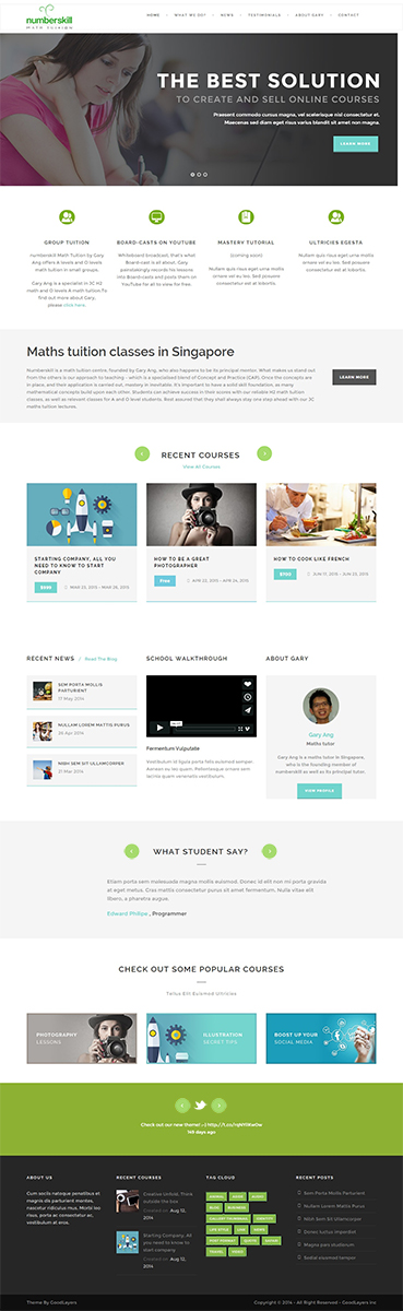 Diseño Wordpress por WebOne para este proyecto | Diseño: #4939445