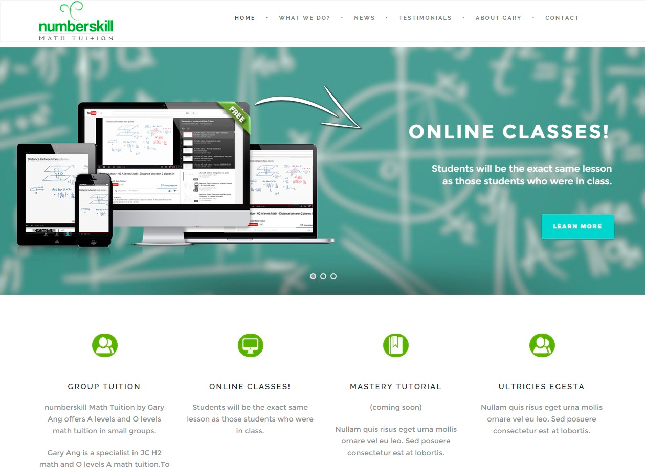 Wordpress Design by WebOne for this project | Design #4961905