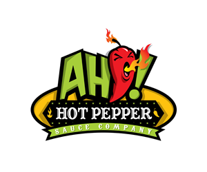 Logo Design by MoonFeather for AHi! Hot Pepper Sauce Company | Design #4960804