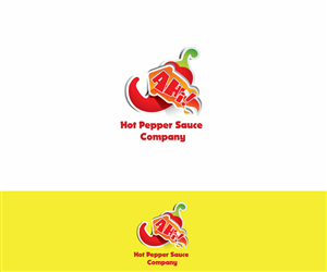 Logo Design by Yesternight Studios for AHi! Hot Pepper Sauce Company | Design #4953338
