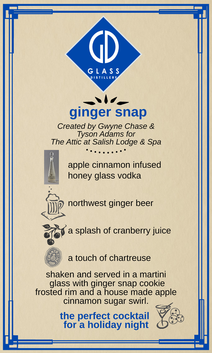 Card Design by Venus L. Penaflor for Glass Distillery | Design #4970113