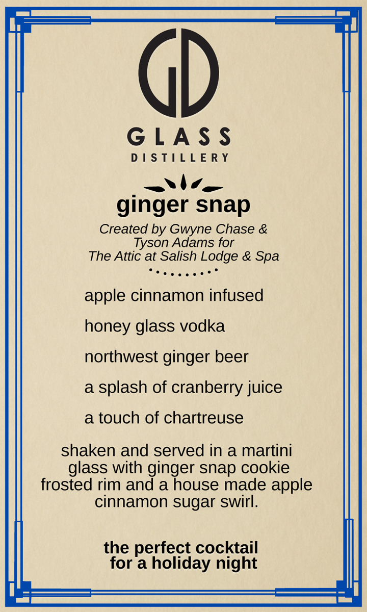 Card Design by Venus L. Penaflor for Glass Distillery | Design #4970766