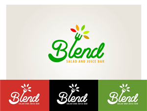 Blend,  salad and juice bar | Design de Logo par wonderland