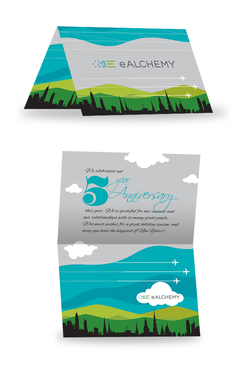 Diseño de Tarjeta de Felicitación por Vikram Nongmaithem para eAlchemy | Diseño #4947207