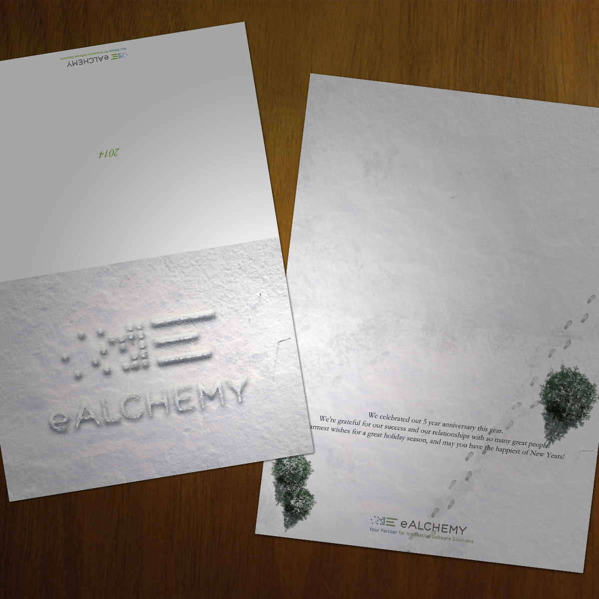 Grusskarten-Design von Ælx für eAlchemy | Design #4967880