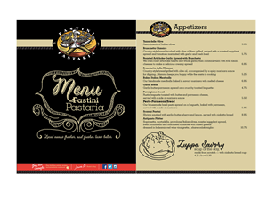 Menu Design by Vicez