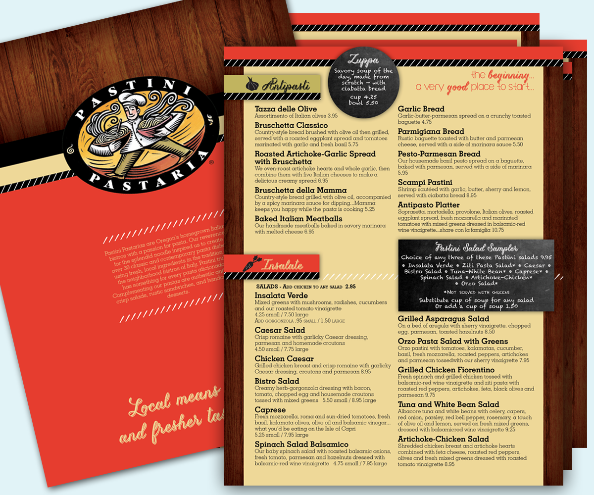 Menu Design by iD_intelligentDesign for this project | Design #5024359