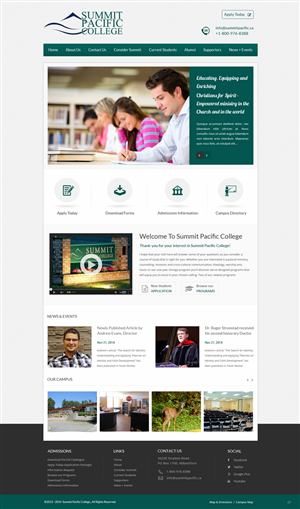 Web Design par pb pour ce projet | Design #4944872