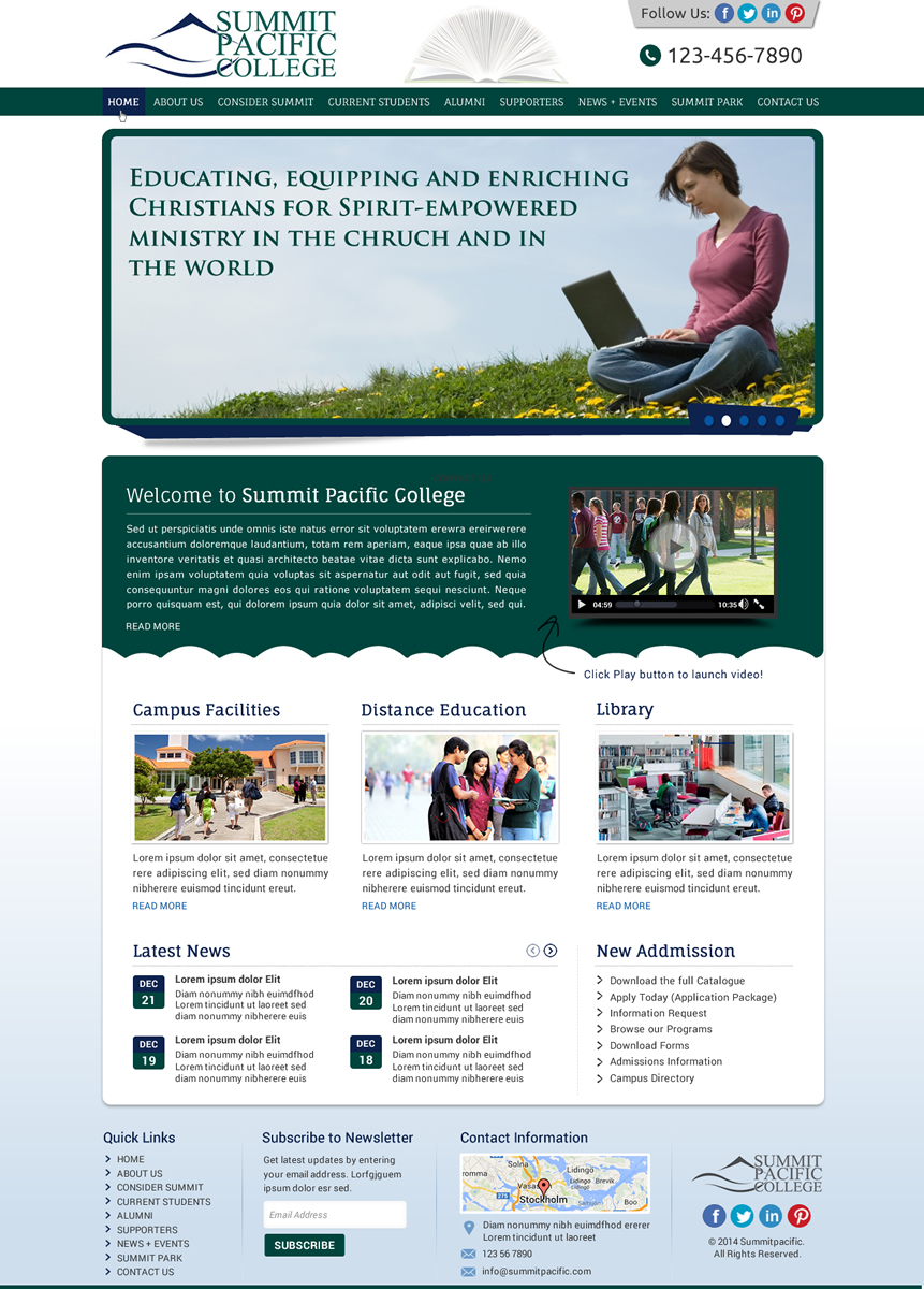 Web Design by Sbss for this project | Design #4940265