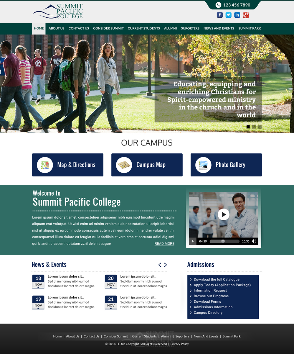 Web Design by Sbss for this project | Design #4940273