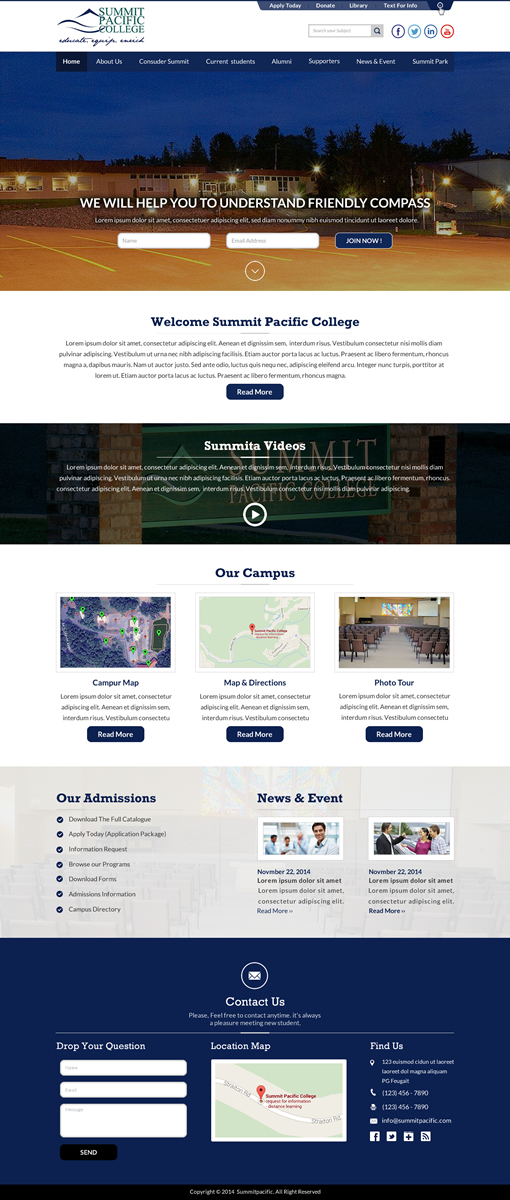 Web Design by Sbss for this project | Design #4948003