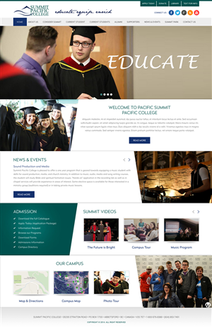 Web Design par Atom pour ce projet | Design #5051364