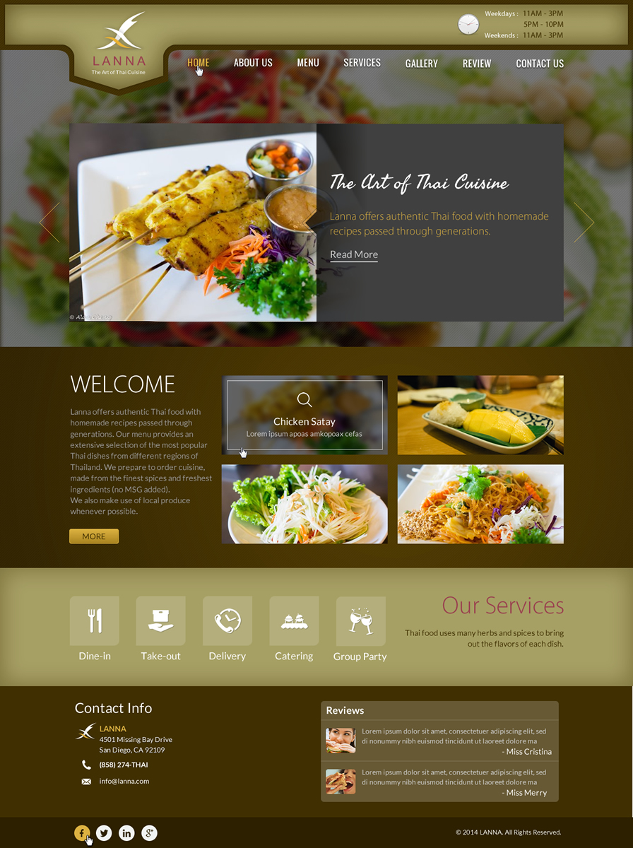 print shirt card Modern, Thumb for Restaurant Serious, Web Design Frenzy