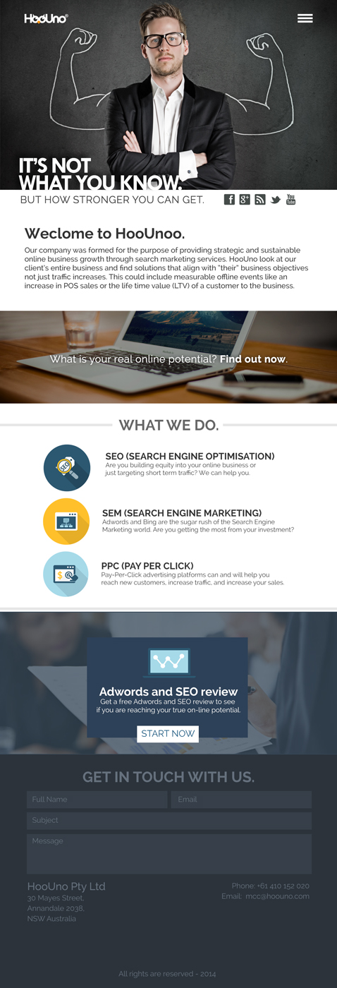 WordPress-Design von WYSIWYG für HooUno | Design #5020867