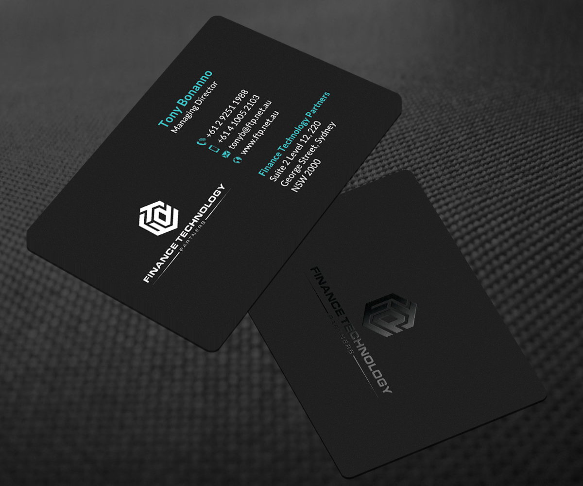 Diseño de Tarjeta de Presentación por Sarah Haroon para este proyecto | Diseño #4950975