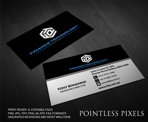 Business Card Design by Pointless Pixels India for this project | Design: #4946525