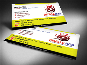 Business Card Design by Sandaruwan