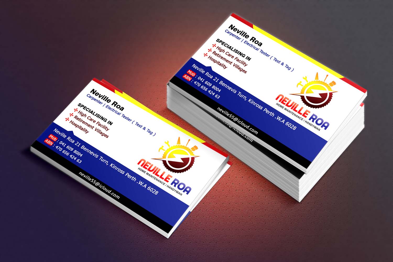 Business Card Design by Sandaruwan for this project | Design #4943811