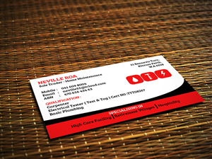Business Card Design by Sajin for this project | Design: #4952829